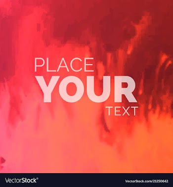 Watercolor template for your text vector image