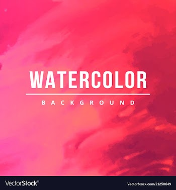 Watercolor template for your text vector image