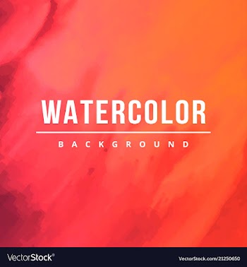 Watercolor template for your text vector image