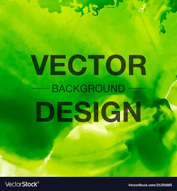 Watercolor template for your text vector image