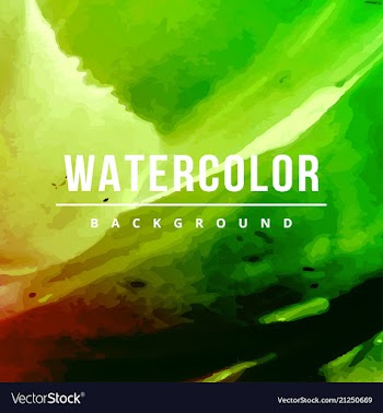 Watercolor template for your text vector image