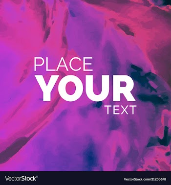 Watercolor template for your text vector image