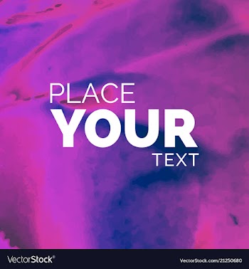 Watercolor template for your text vector image
