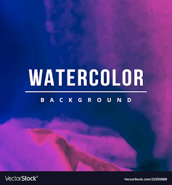 Watercolor template for your text vector image
