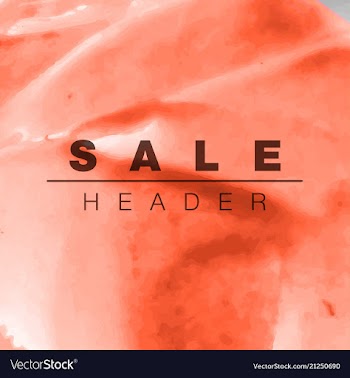 Watercolor template for your text vector image