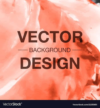 Watercolor template for your text vector image