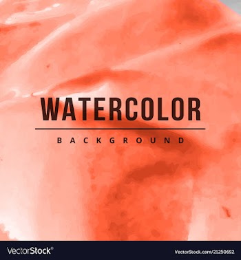 Watercolor template for your text vector image