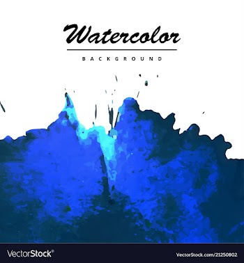 Watercolor template for your text vector image