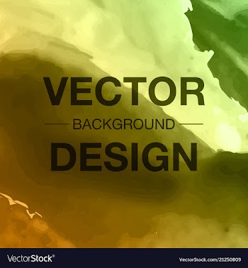 Watercolor template for your text vector image