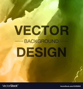 Watercolor template for your text vector image