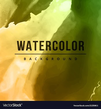 Watercolor template for your text vector image