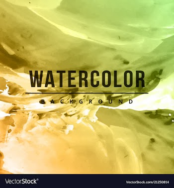 Watercolor template for your text vector image