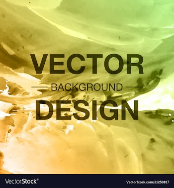 Watercolor template for your text vector image