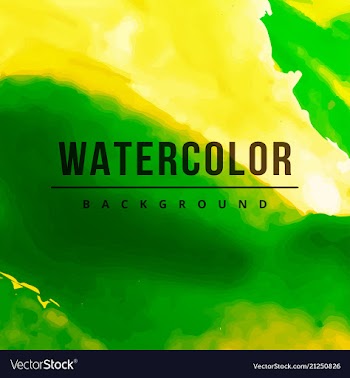 Watercolor template for your text vector image