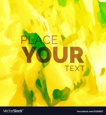 Watercolor template for your text vector image