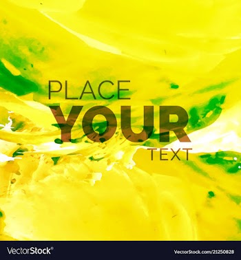 Watercolor template for your text vector image