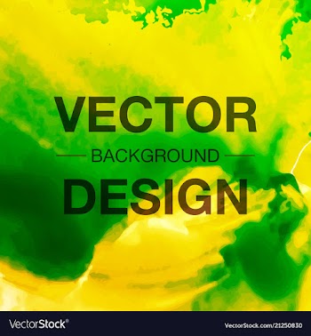 Watercolor template for your text vector image