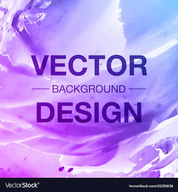 Watercolor template for your text vector image