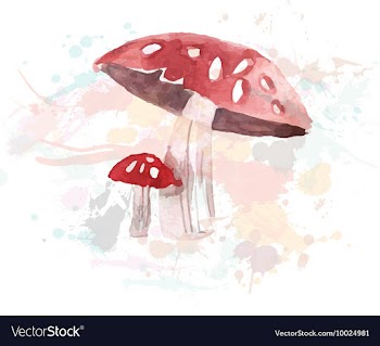Watercolor vector image