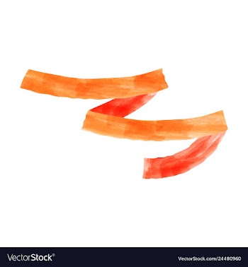 Watercolor vintage flags garlands set in party vector image