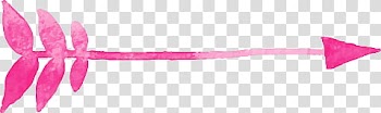 Watercolors ribons, pink arrow illustration transparent background PNG clipart