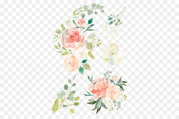 Watercolour Flowers Baby bedding Watercolor painting Floral design - watercolor flower 