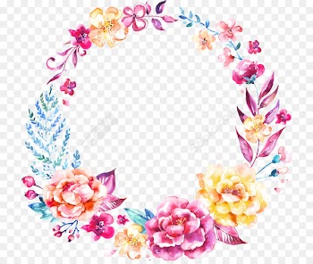 Watercolour Flowers Floral design Wreath Watercolor painting - flower 