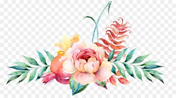 Watercolour Flowers Watercolor: Flowers Watercolor painting Floral design - watercolour blue 