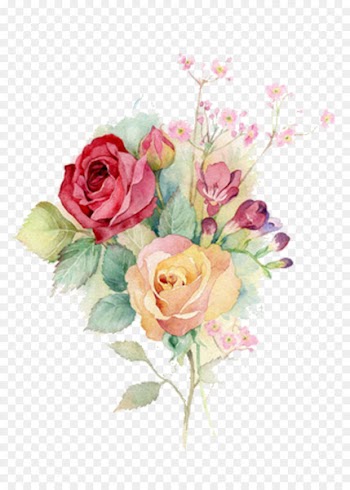 Watercolour Flowers Watercolor painting Rose Art - Watercolor flowers 