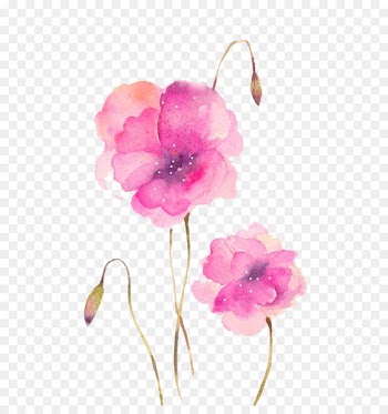 Watercolour Flowers Watercolor painting Samsung Galaxy S6 - Watercolor flowers 