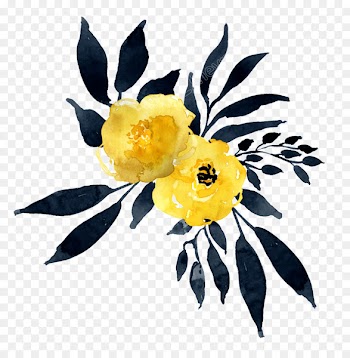 Watercolour Flowers Watercolor painting Yellow Vector graphics Portable Network Graphics - flower 
