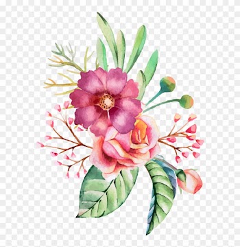 Watercolour Flowers Wedding Invitation Watercolor Painting - Believe In Yourself 2017-2018 Weekly Planner: Cute