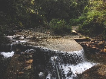 Waterfall and Rocks