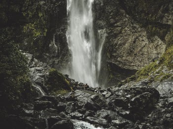 Waterfall in Daytime