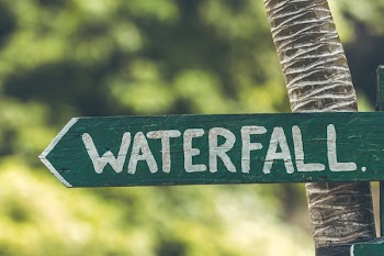 Waterfall Signage