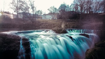 Waterfalls and Trees