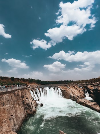 Waterfalls Under Blue Sky