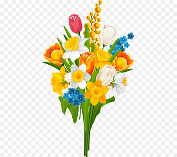 Watering can Flower Stock photography Clip art - Bouquet of flowers 