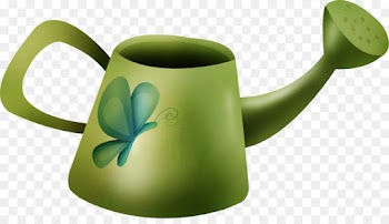 Watering Cans, Download, Shower, Mug, Green PNG