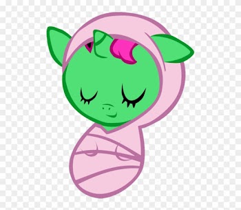 Watermellon Seed New Born Baby By Bubblegum3558 On - My Little Pony Base Unicorn Baby