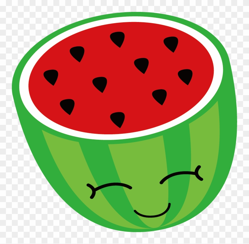 Watermelon Clipart Smile - Vetor Melancia Magali Png