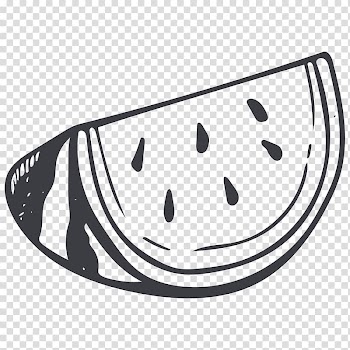Watermelon Drawing Muskmelon, Line watermelon transparent background PNG clipart