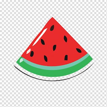 Watermelon fruit illustration, Watermelon Cartoon, cartoon watermelon block material transparent background PNG clipart