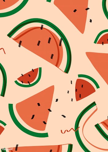 Watermelon fruit Memphis style | Free stock vector - 845277