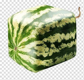 Watermelon fruit, Square Watermelon transparent background PNG clipart