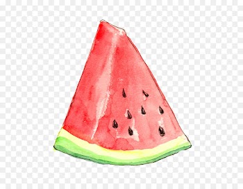 Watermelon Frutti di bosco Watercolor painting Drawing Fruit - Watercolor watermelon 