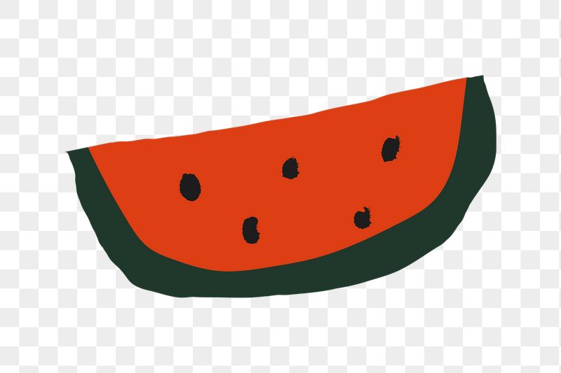 Watermelon png sticker, fruit doodle, | Free PNG Illustration - rawpixel