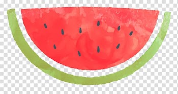 Watermelon slice , Watermelon Citrullus lanatus Watercolor painting Summer, watermelon transparent background PNG clipart