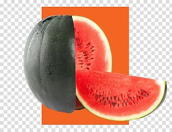 Watermelon True Garden Seed Daging buah Fruit, sugar melon transparent background PNG clipart
