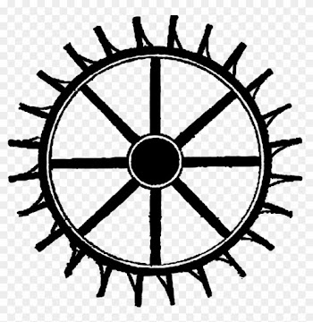 Waterwheel Inn Weddings - Spoked Wheel Clip Art